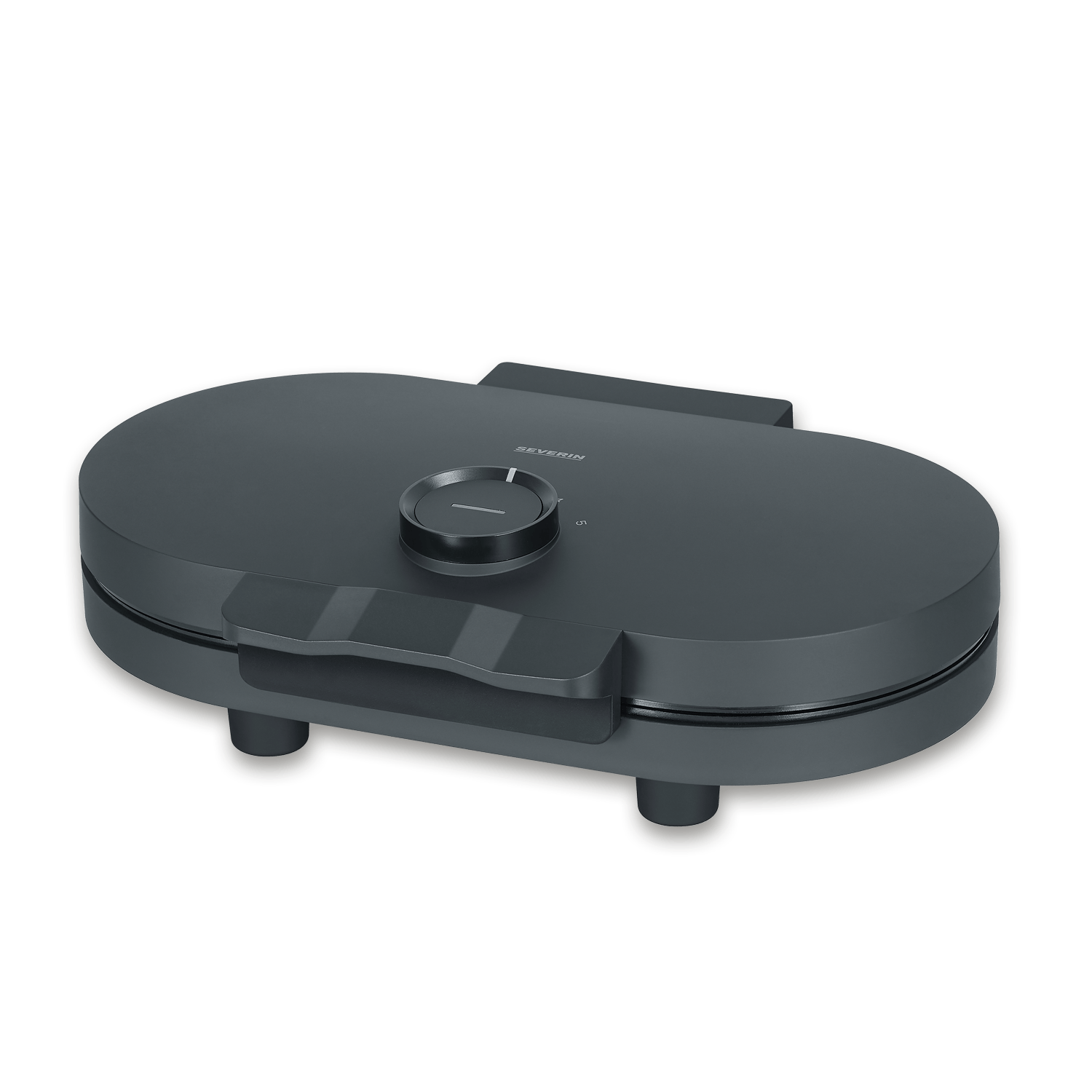 SEVERIN Black Line Piastra Waffle Doppia antiaderente