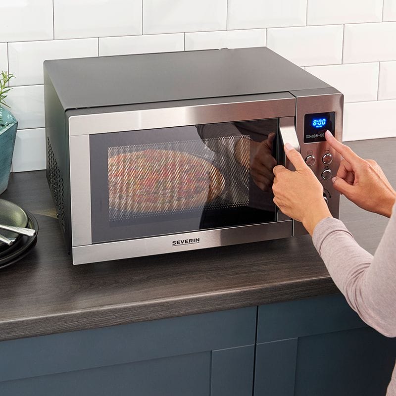 SEVERIN Microonde Combinato Pizza Express Doppio Grill