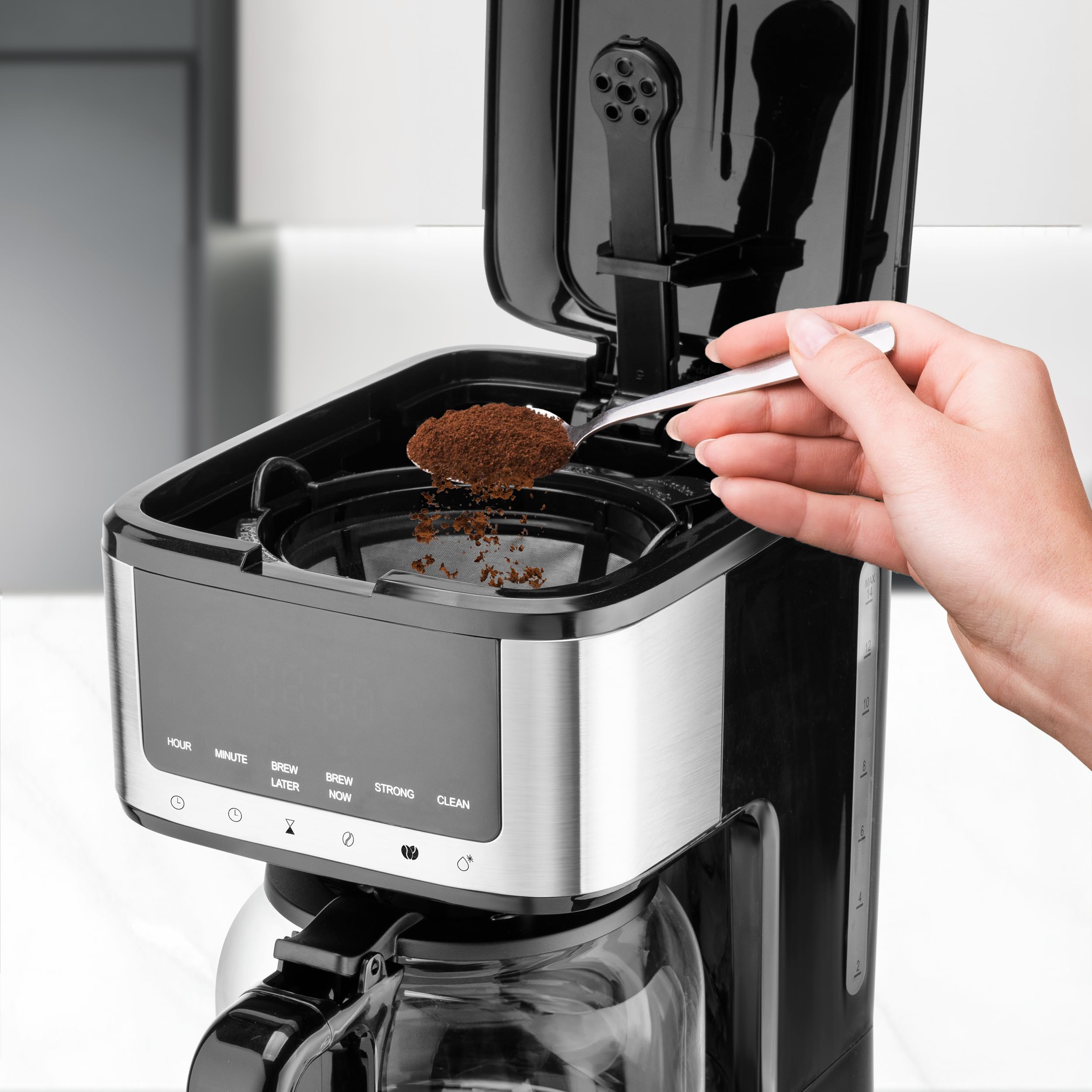 Ufesa Ariccia Macchina Caffè Filtro 14 Tazze 1,8 L