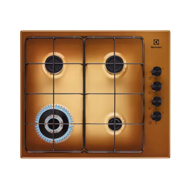 Electrolux EGS6414T piano cottura gas 60 cm ottone