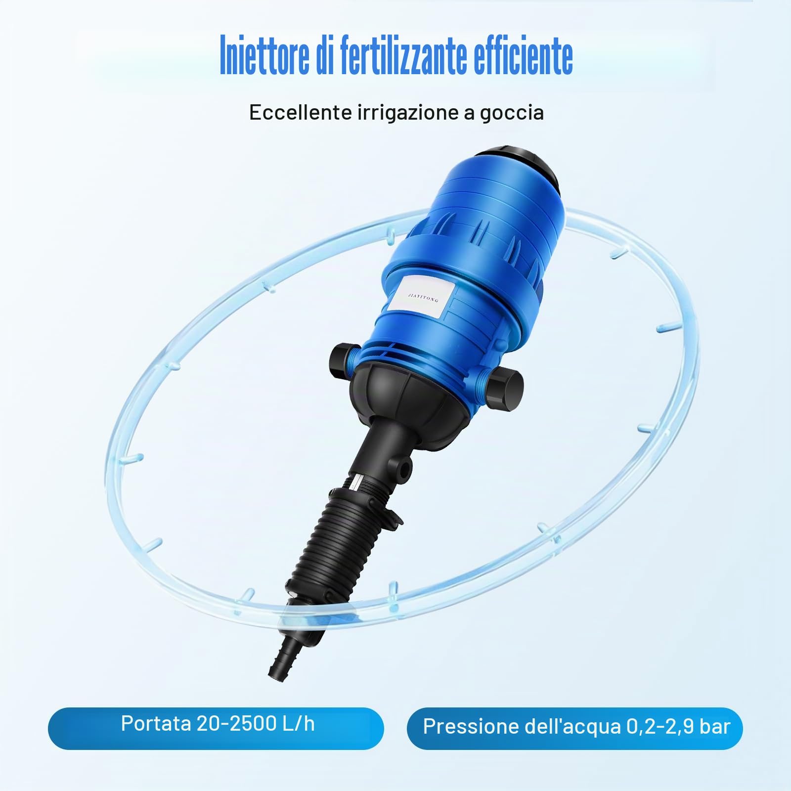 TiryyDrela iniettore fertilizzante irrigazione dosatore 0,4-4%