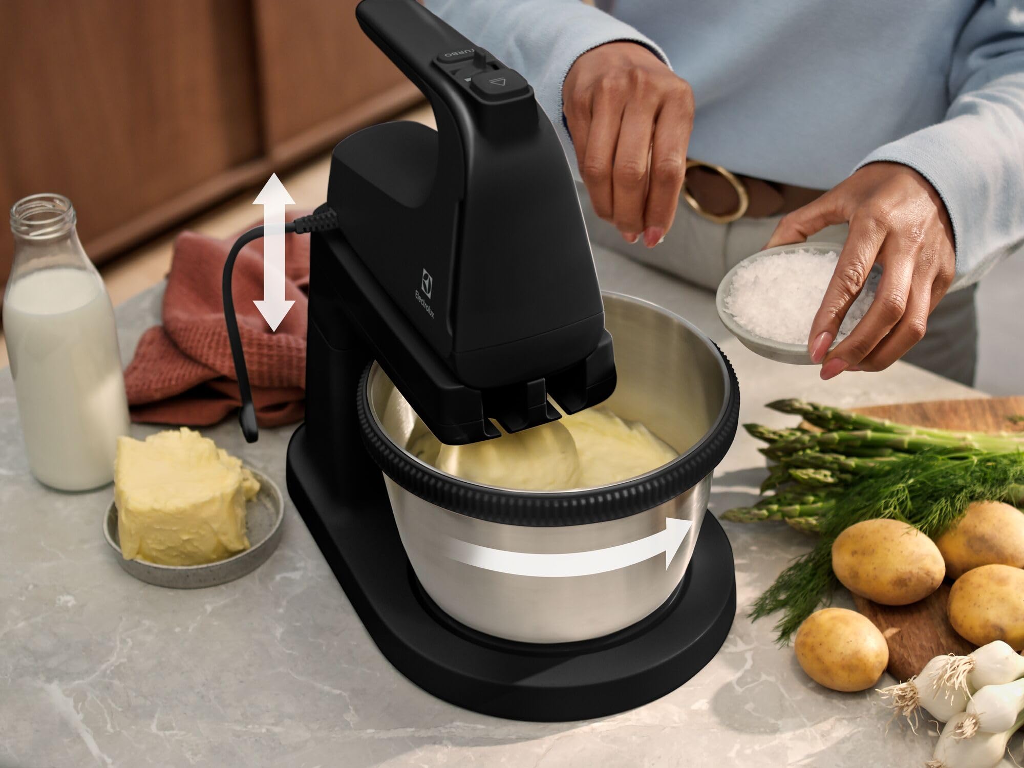 Electrolux ESM4B sbattitore con ciotola 2,5 L 5 velocità
