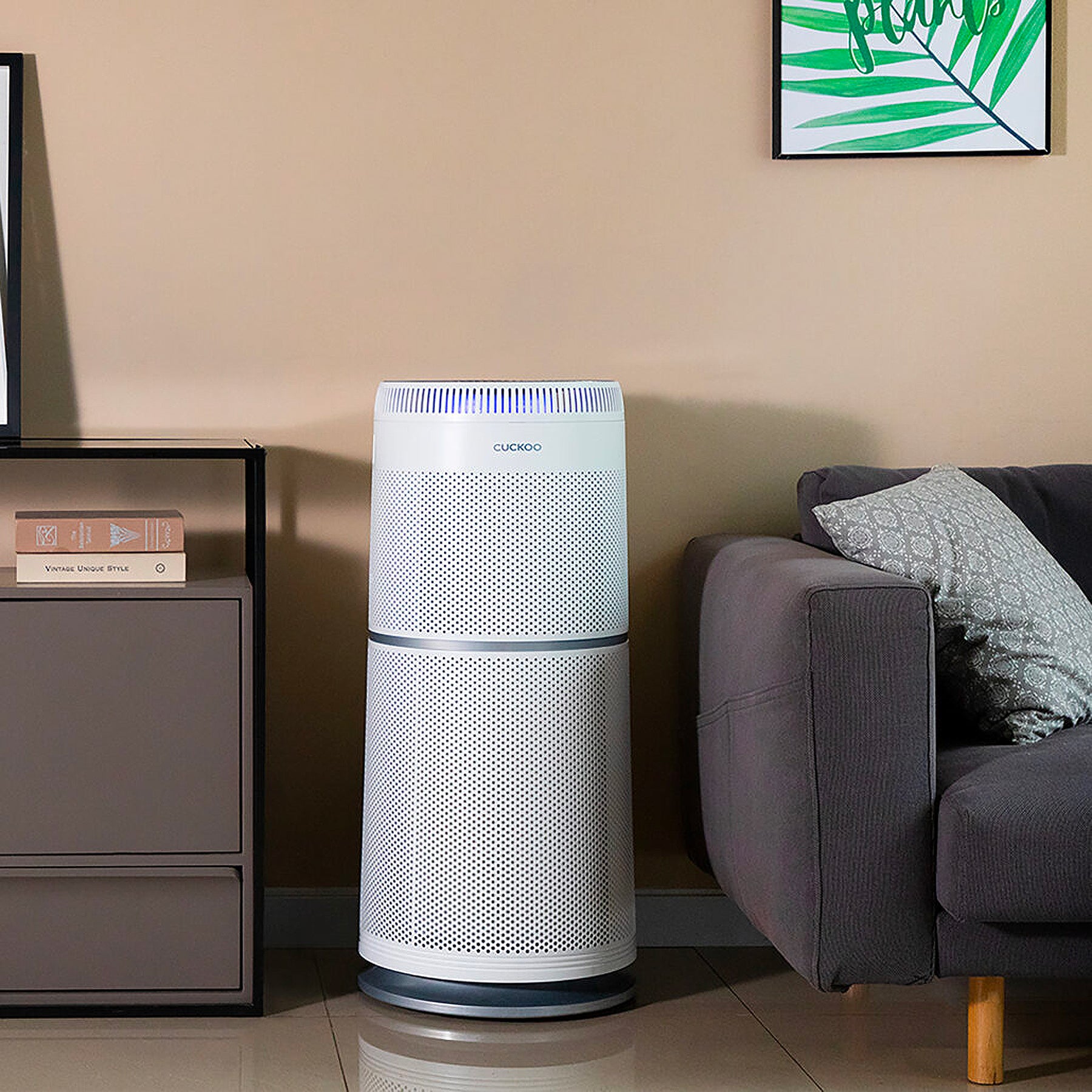 CUCKOO CAC-F3010FW purificatore aria HEPA H13 360°