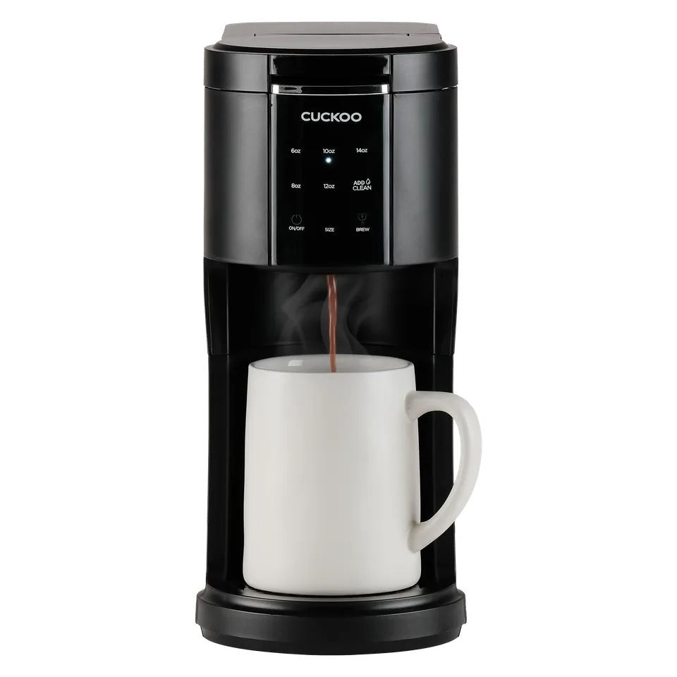 CUCKOO CCM-AK011B macchina caffè capsule nera 3 in 1 ricondizionata
