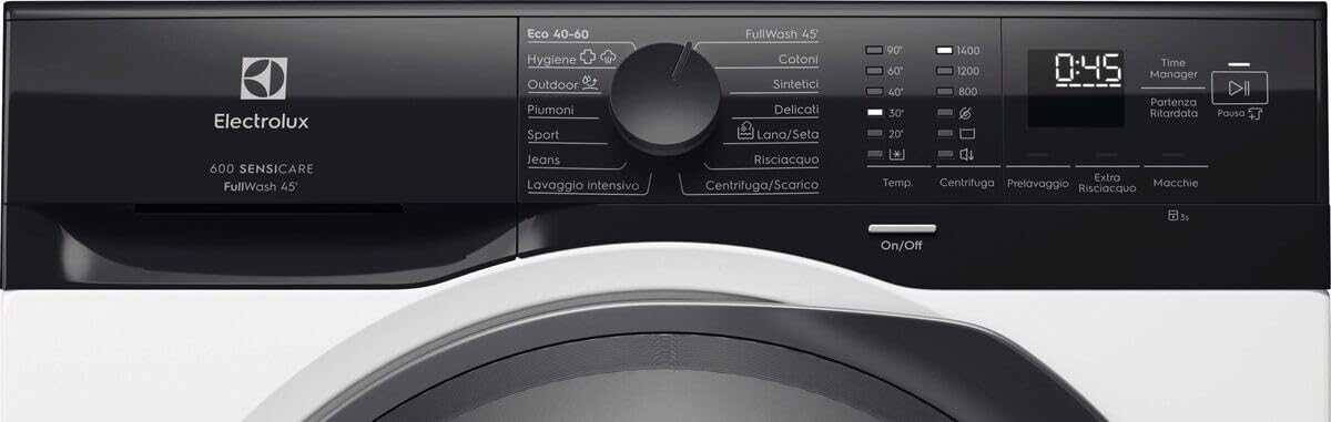 Electrolux Serie 600 EW6FZAM28 lavatrice 8 kg 1400 giri