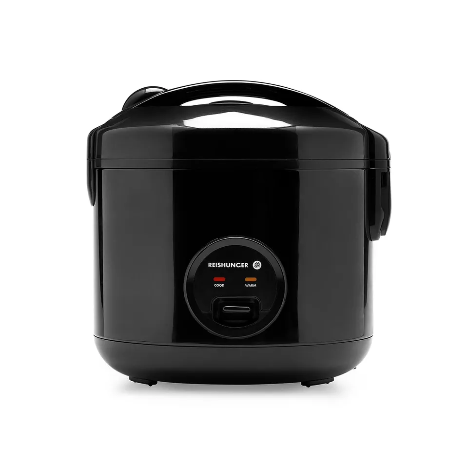 Reishunger cuociriso elettrico nero 1,2 L 6 persone antiaderente