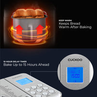 CUCKOO CBM-AAB101S macchina pane 2lb timer 15 ore