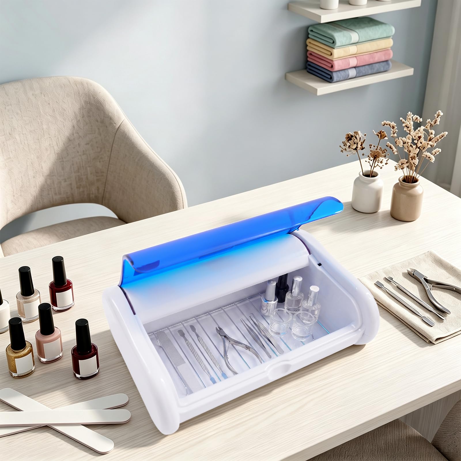 TiryyDrela Sterilizzatore UV Ozono 6W Scatola 2L 31 cm