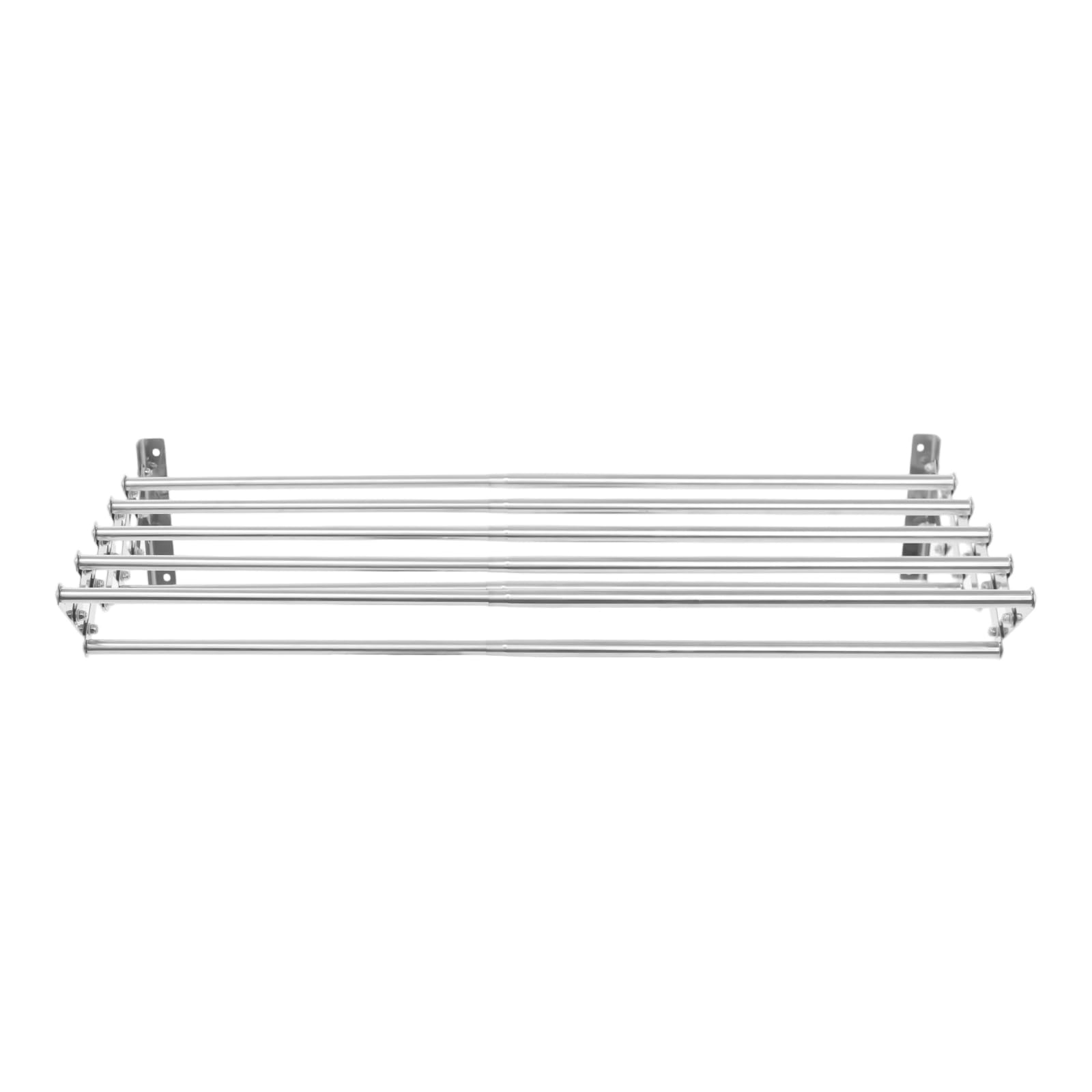 TiryyDrela Stendibiancheria Parete Acciaio Inox 7 Barre 40 kg