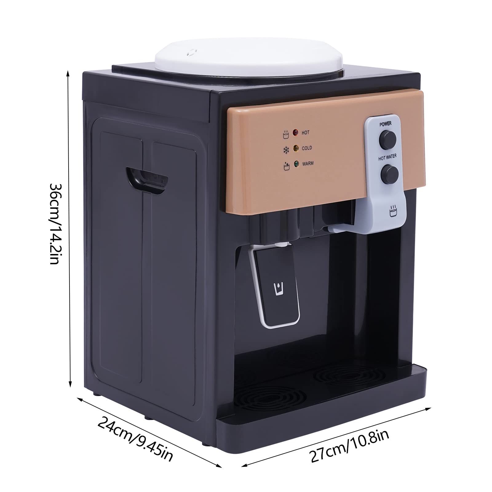 TiryyDrela Distributore Acqua Calda Fredda Tavolo Inox 8-95°C