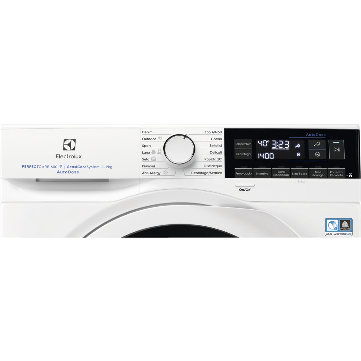Electrolux PerfectCare 600 EW6F394IQ Lavatrice 9Kg Bianca