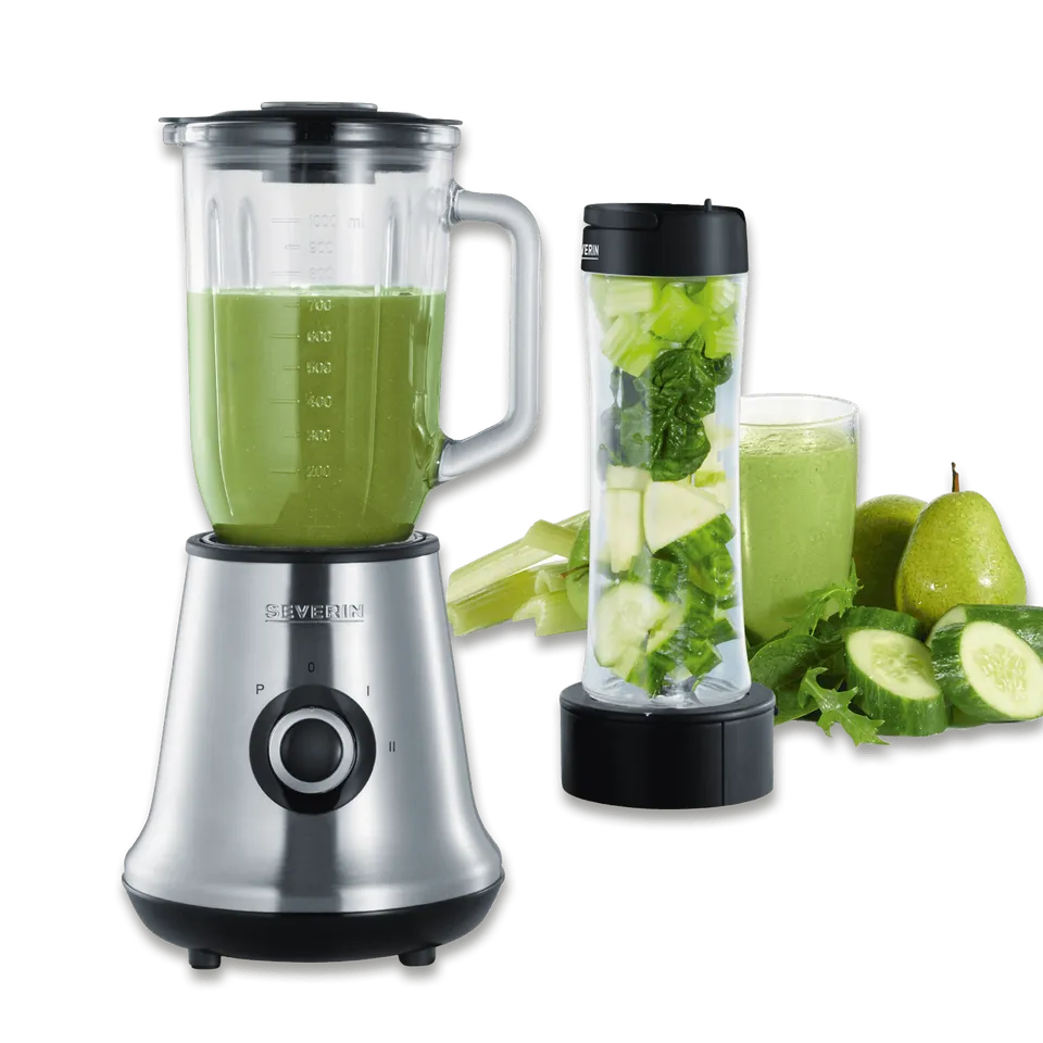 SEVO Mix & Go Frullatore 2 in 1 con bicchiere