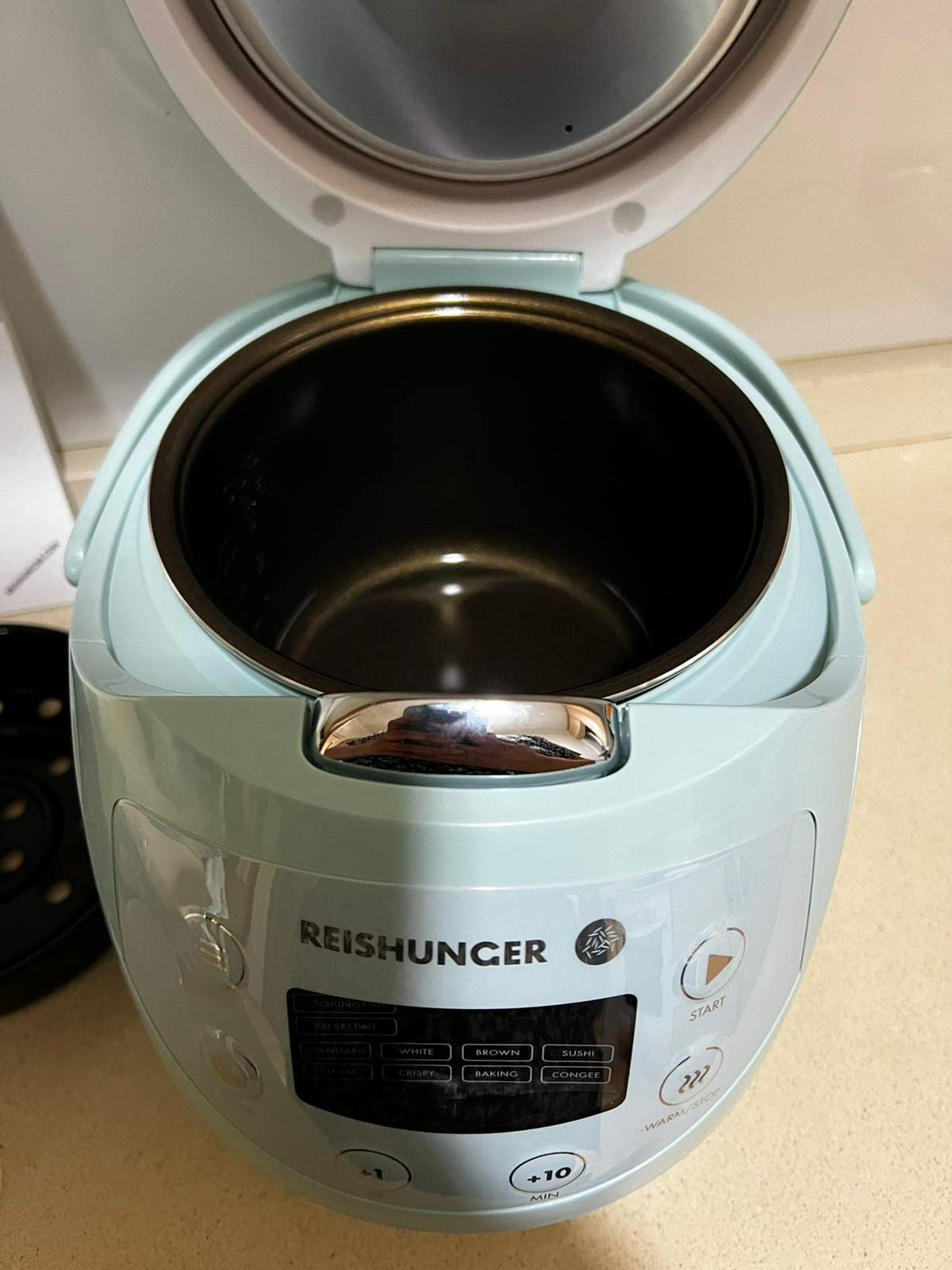 Reishunger cuociriso digitale 0,6 L menta 7 programmi