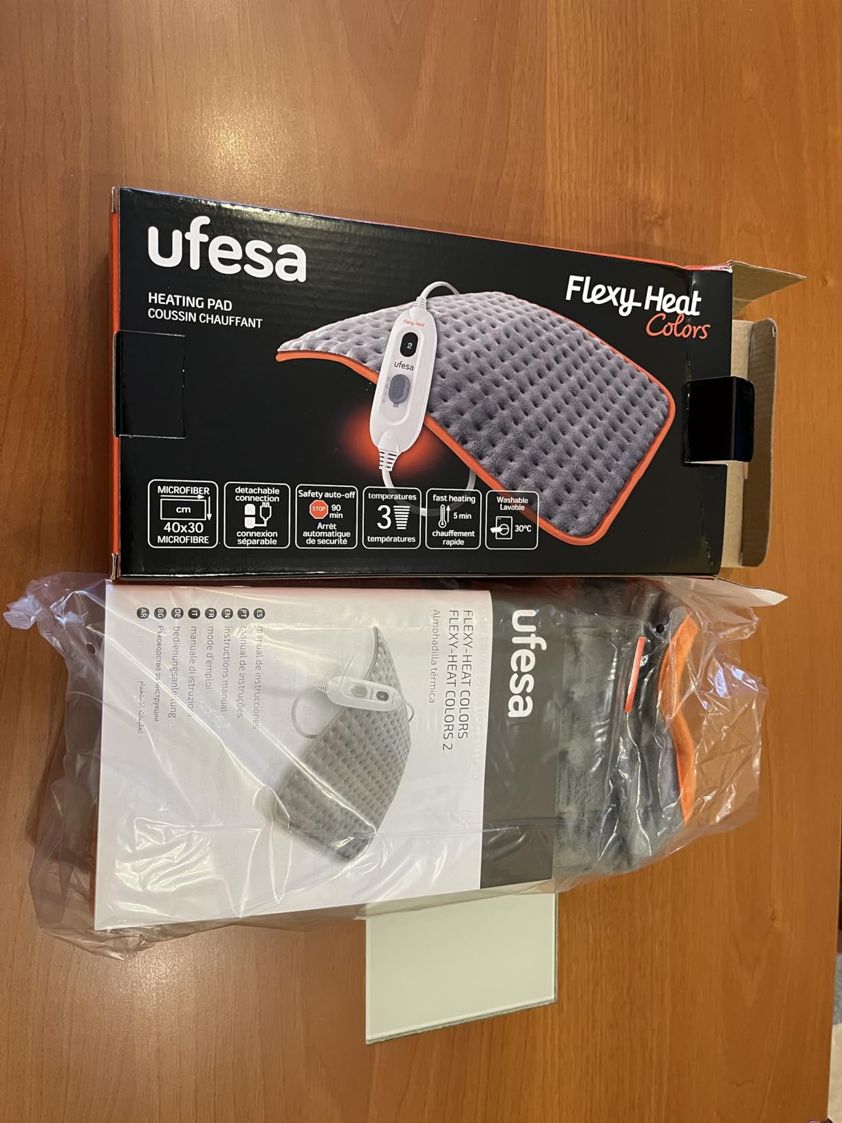 Ufesa Flexyheat cuscino termico elettrico 40x30 cm 100 W