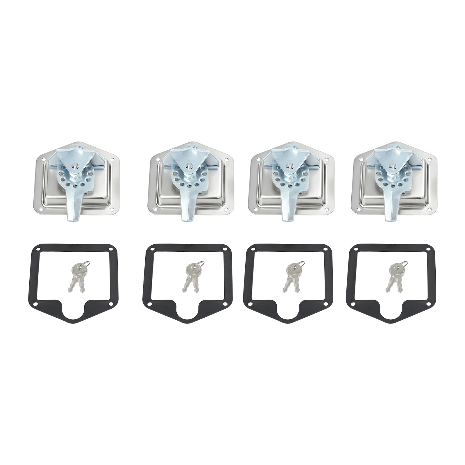 TiryyDrela serrature a T cassetta attrezzi set 4 pezzi inox
