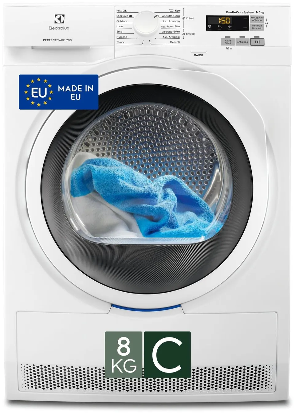 Electrolux Serie 700 EW7H583W asciugatrice pompa calore 8 kg