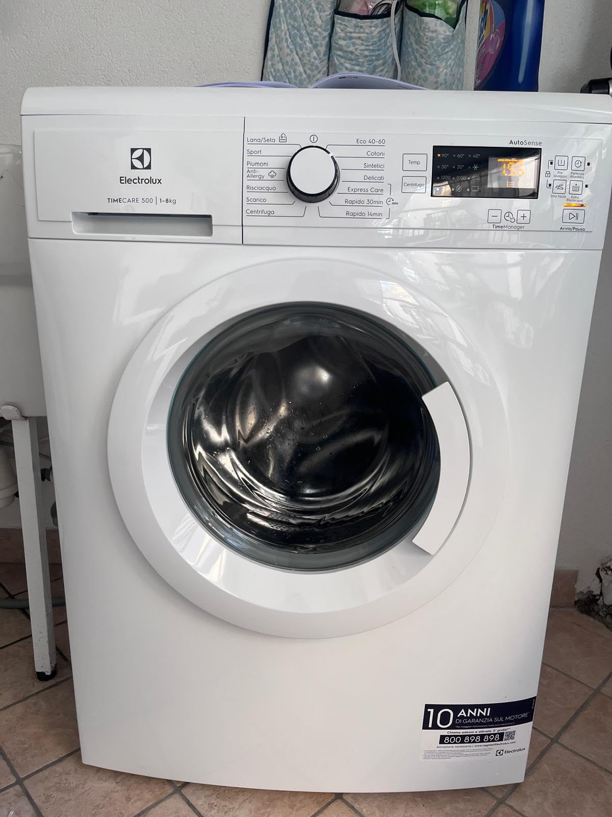 Electrolux PerfectCare 500 EW2F5W82 lavatrice 8 kg classe A