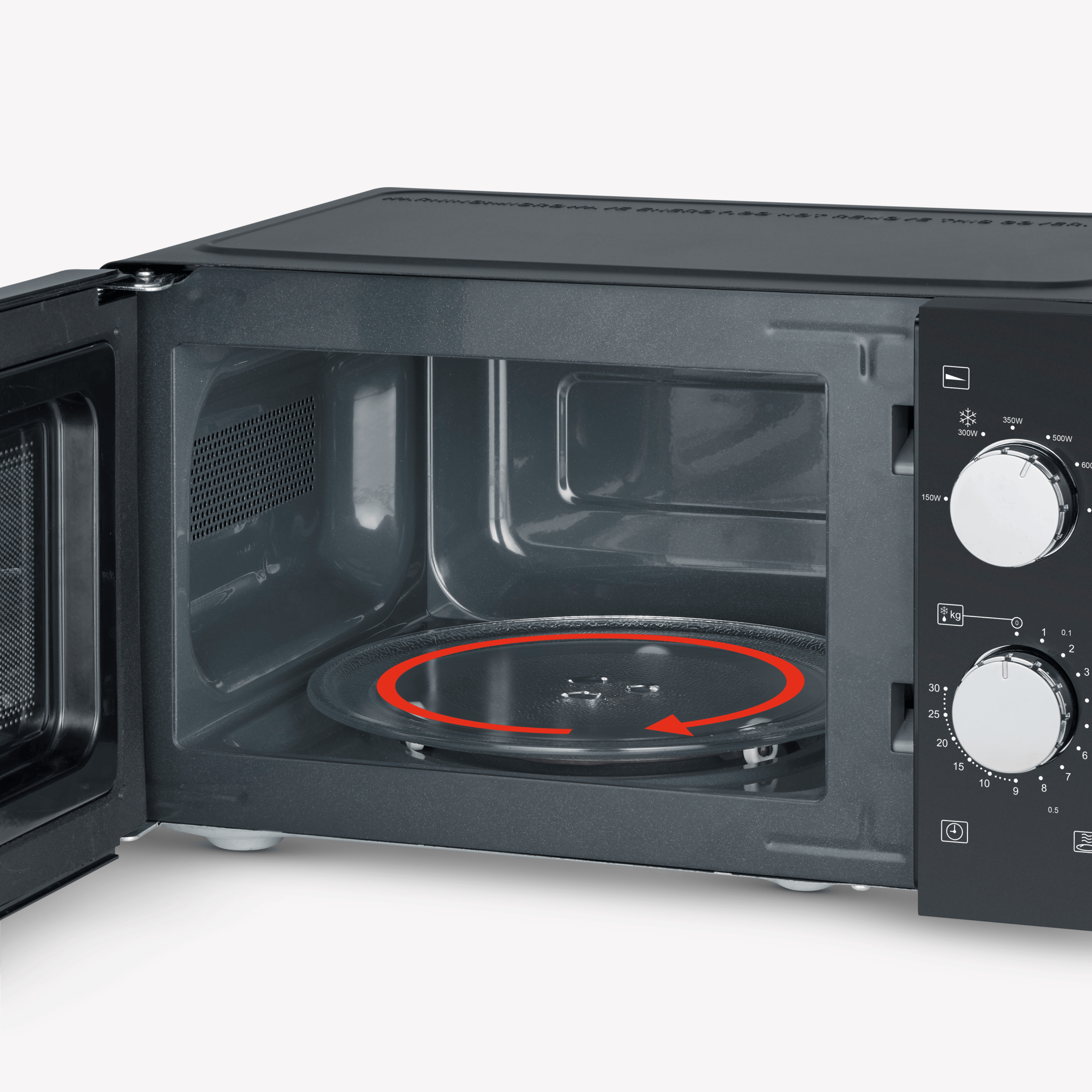 SEVO microonde solo 17 L 6 livelli scongelamento
