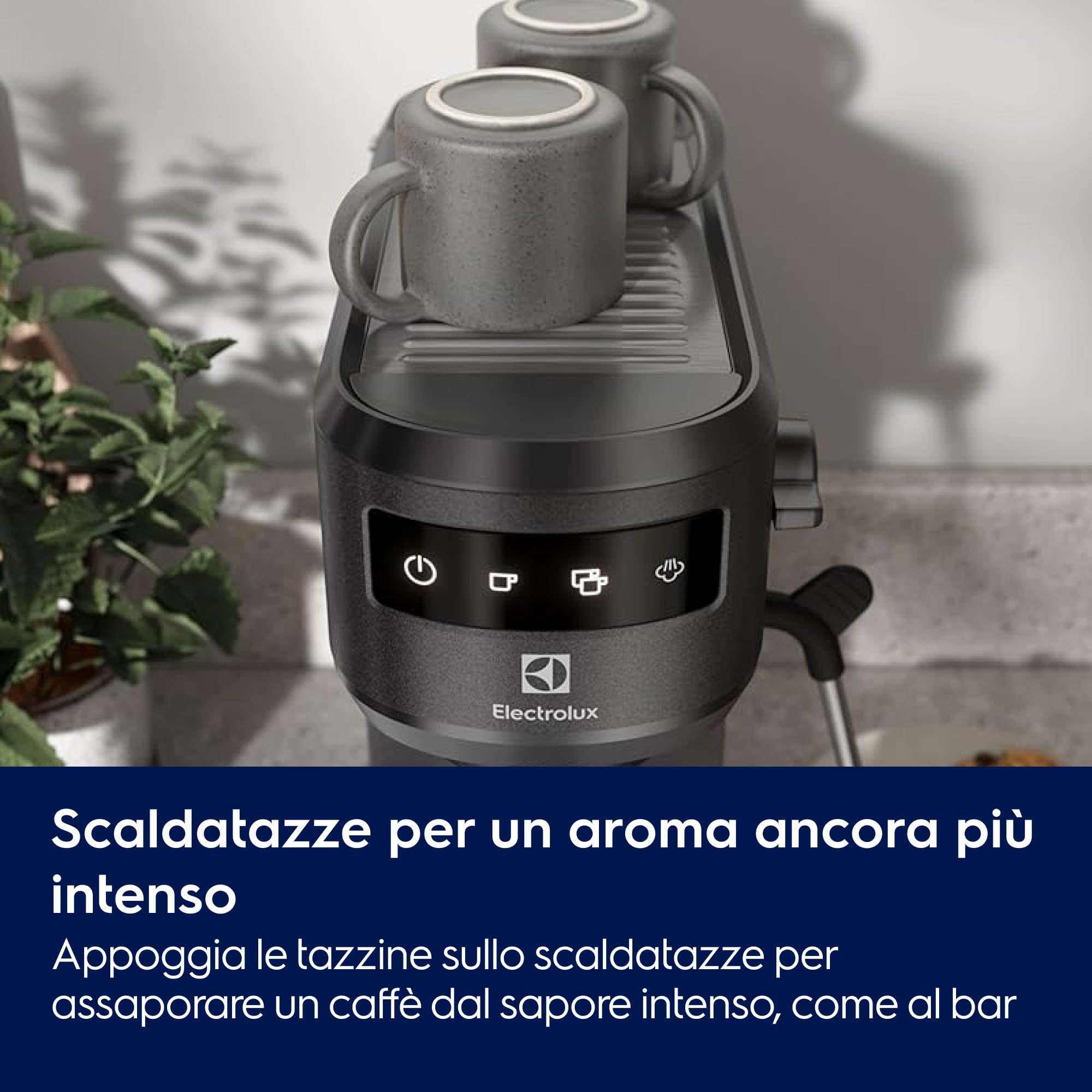 Electrolux Explore 6 E6EC1-6BST Macchina Caffe Nero 2 Tazze